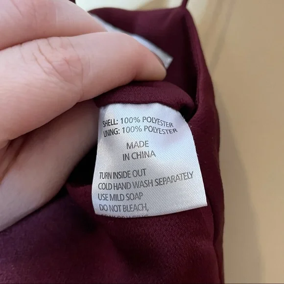 Shona Joy Luxe Cocktail Frill Dress Garnet Size 2 NEW - Picture 7 of 12